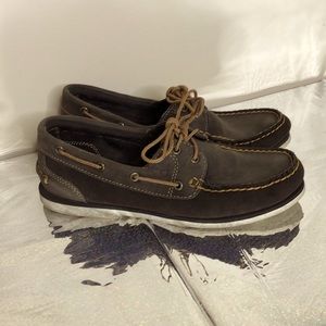 Vintage Timberland Dockside Shoes Genuine Leather Size 7.5
